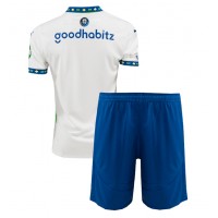 Echipament fotbal PSV Eindhoven Tricou Treilea 2024-25 pentru copii maneca scurta (+ Pantaloni scurti)